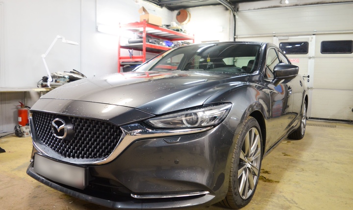 Шумоизоляция Mazda 6 материалами STP Profi